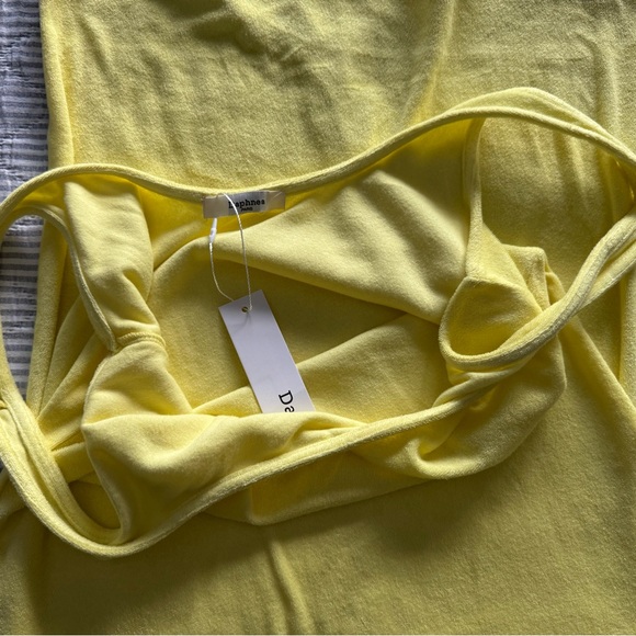 Yellow Women's Poolside Towel Resort Dress - Picture 4 of 5